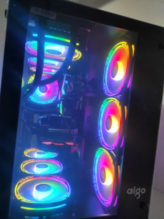 Pc Gamer Arco-Íris: Ryzen 5 5500 ou i5-12ª + RTX 3080 (NOVO)