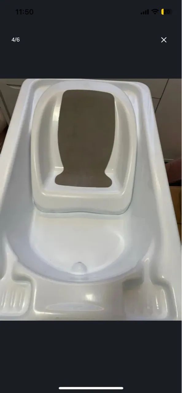 Banheira para bebê com suporte - Foto 5