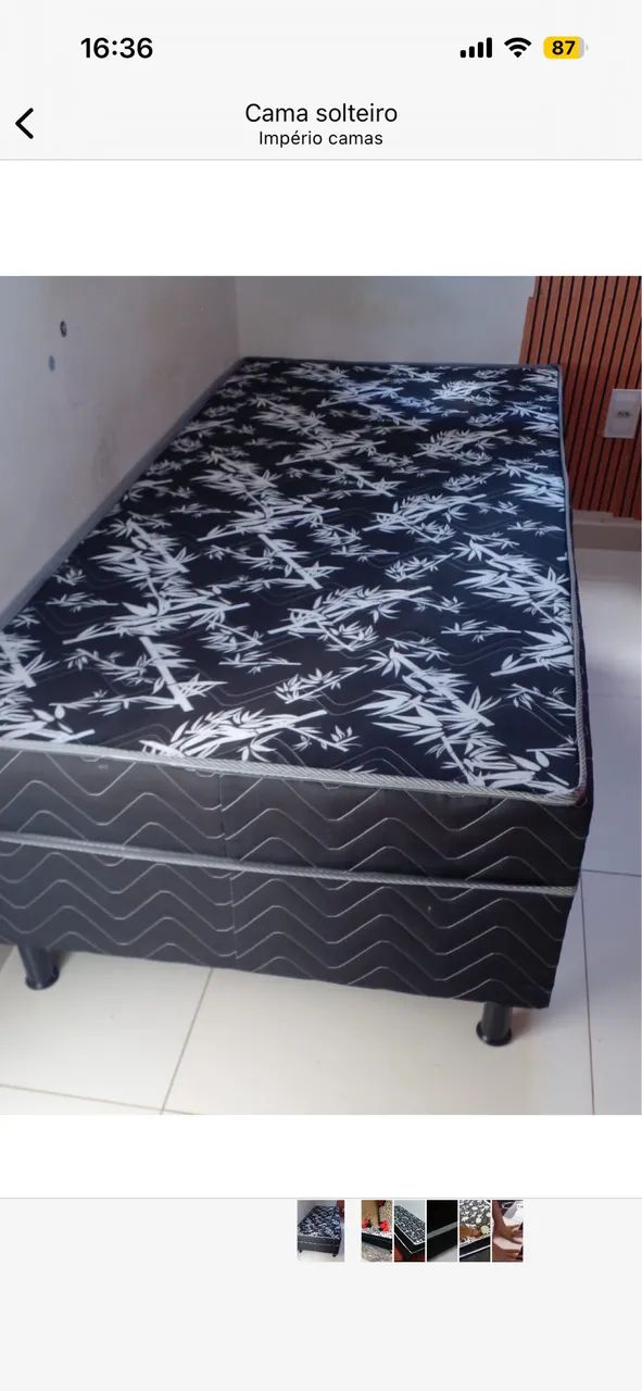 Cama box de solteiro - Foto 2