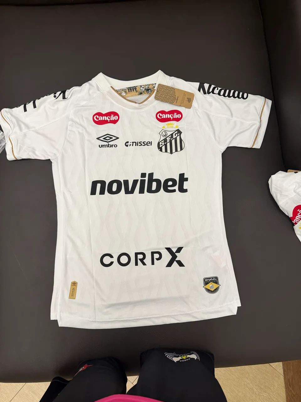 camisa santos branca 