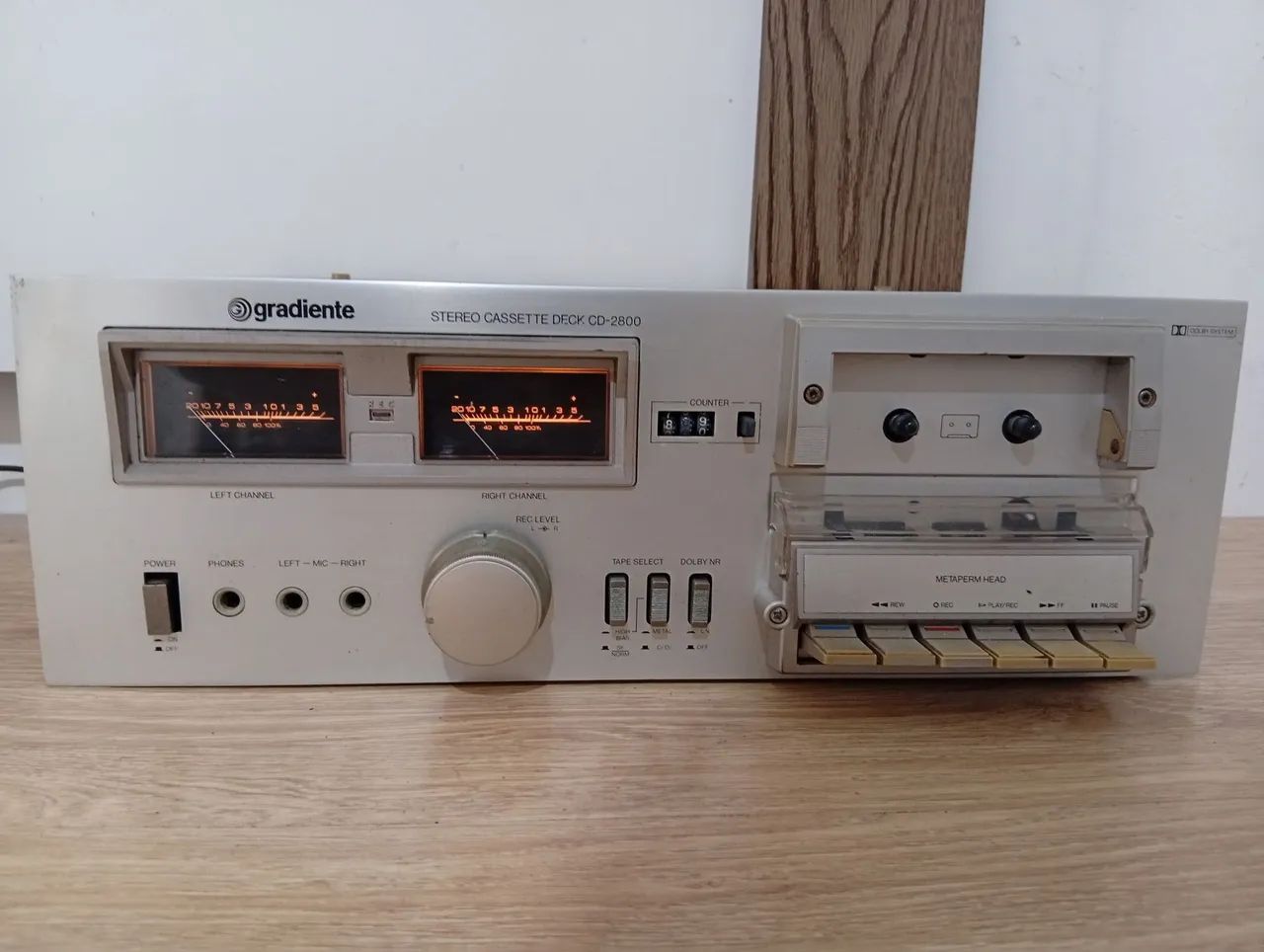 Cassete deck Gradiente CD -2800 stereo. - Foto 2