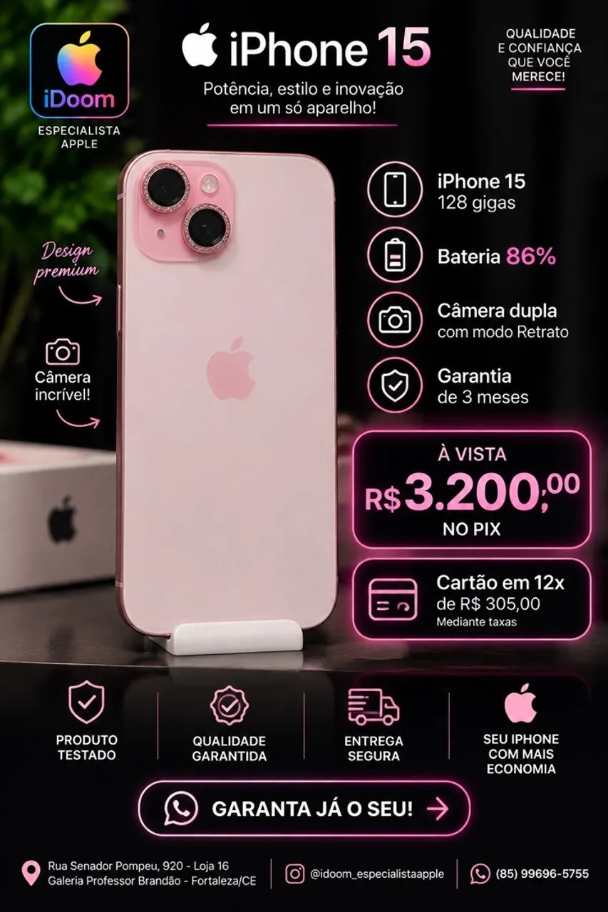iPhone 15 128gb 