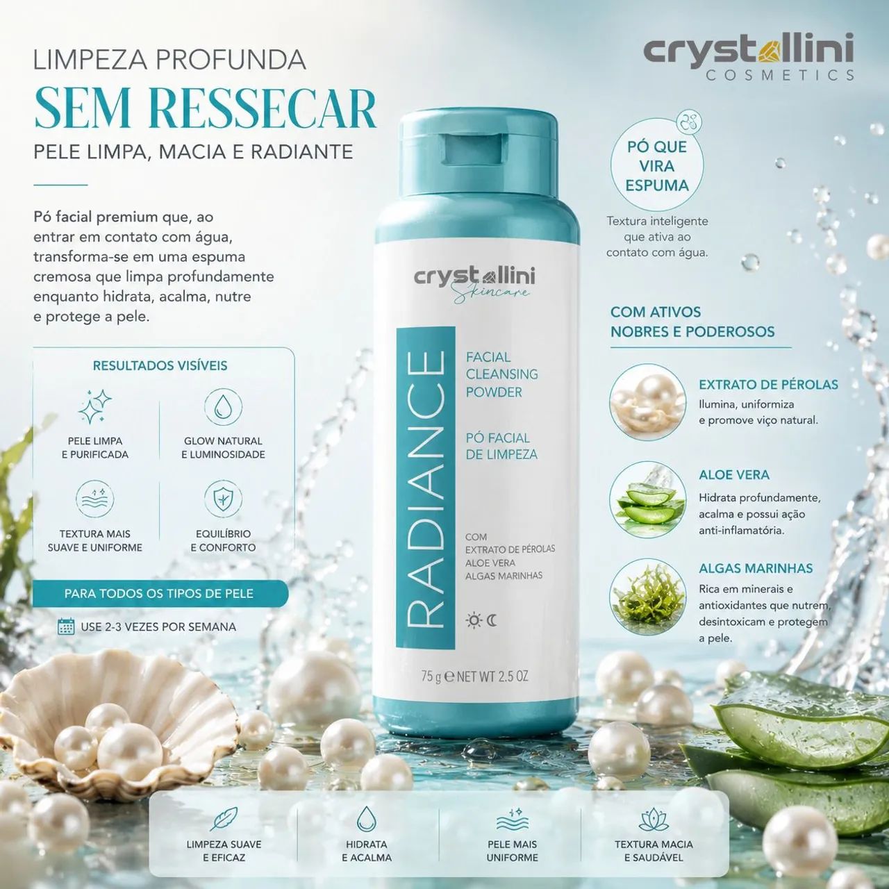 FACIAL ( PÓ DE PEROLA)