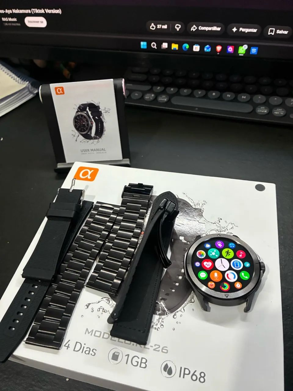 Smartwatch RL-26 - IP68 - Foto 4