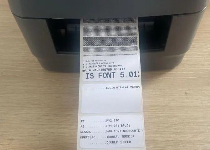 IMPRESSORA DE ETIQUETA ELGIN BEMATECH L42? - Foto 2