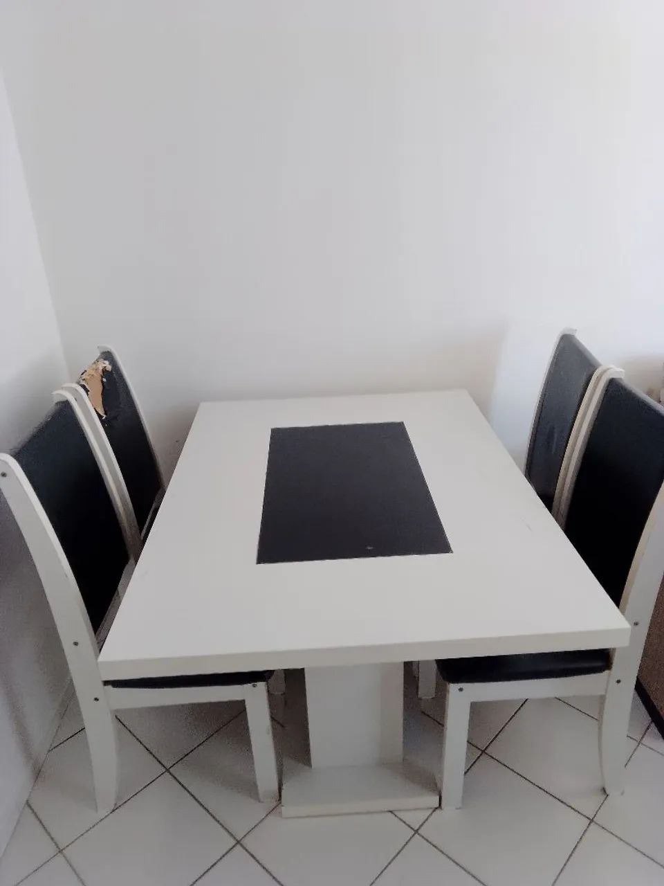 Mesa 4 cadeiras para sala - Foto 4
