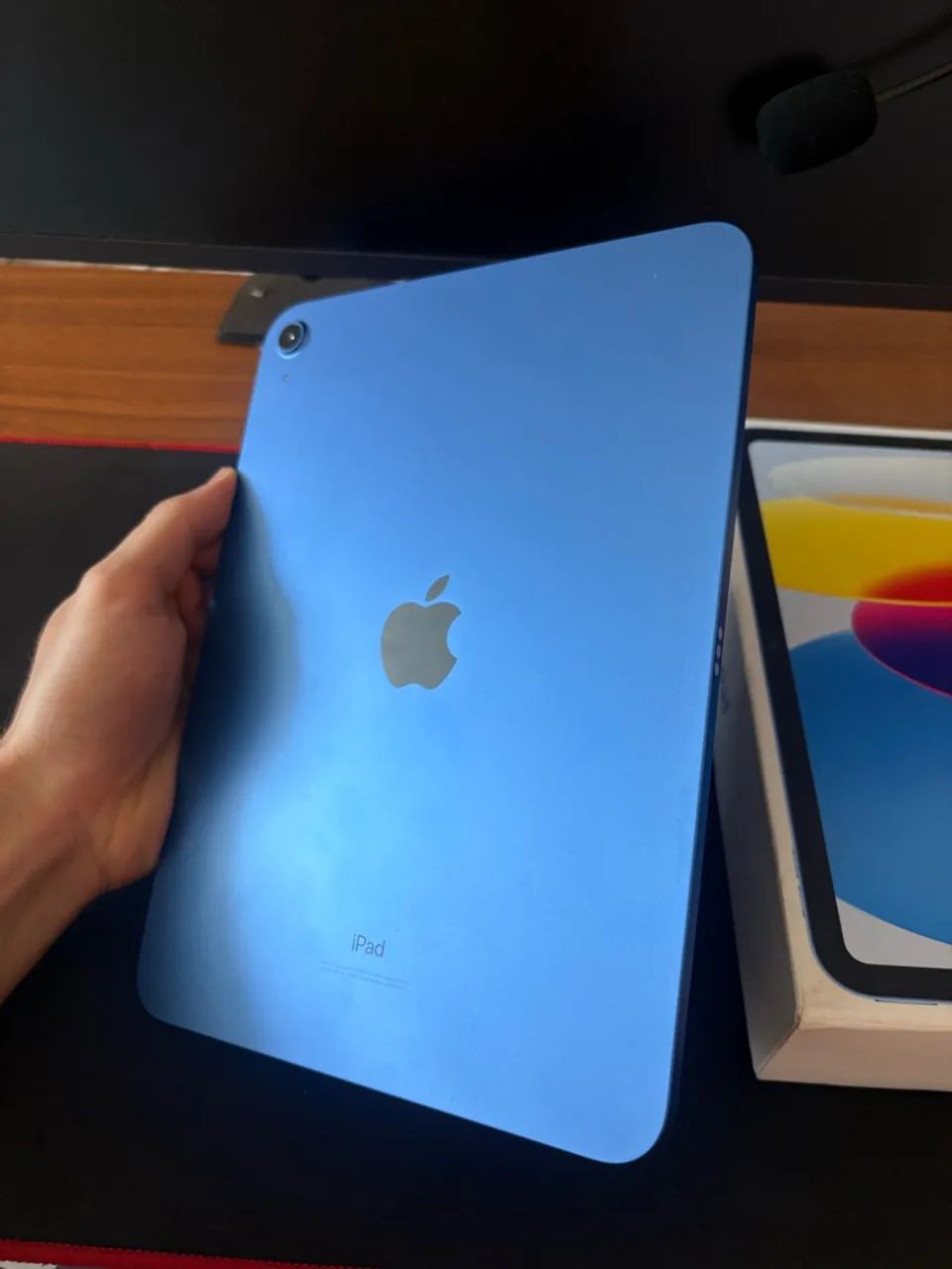 iPad Azul com Apple Pencil  - Foto 2
