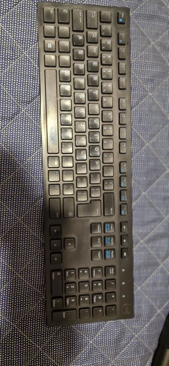 Teclado e mouse sem fio dell - Foto 5