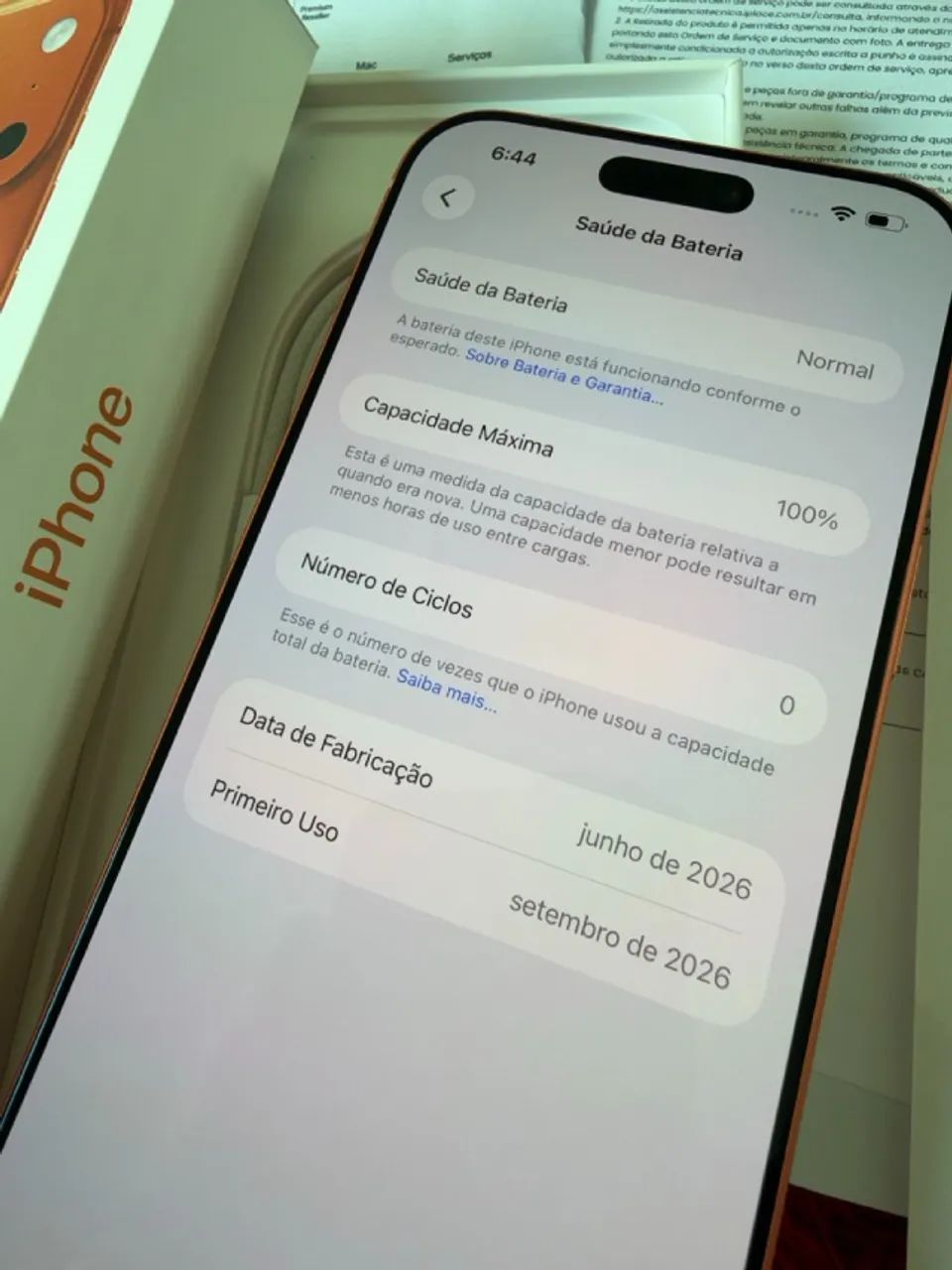 iPhone 17 Pro Max 512GB Zero Sem Uso com Nota e 1 Ano Garantia - Foto 3