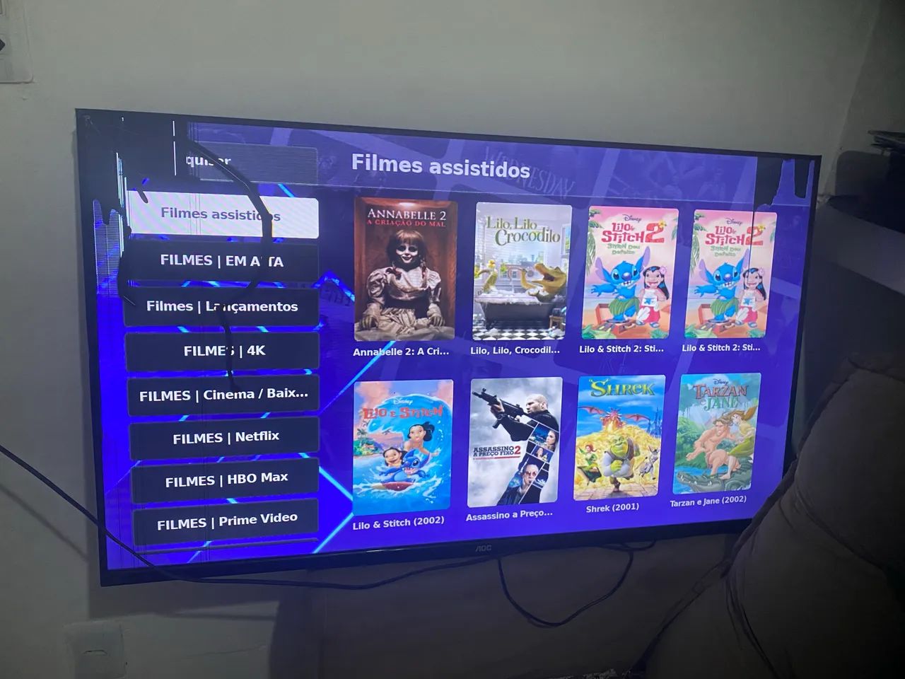 Vendo tv 43 AOC tela vazada
