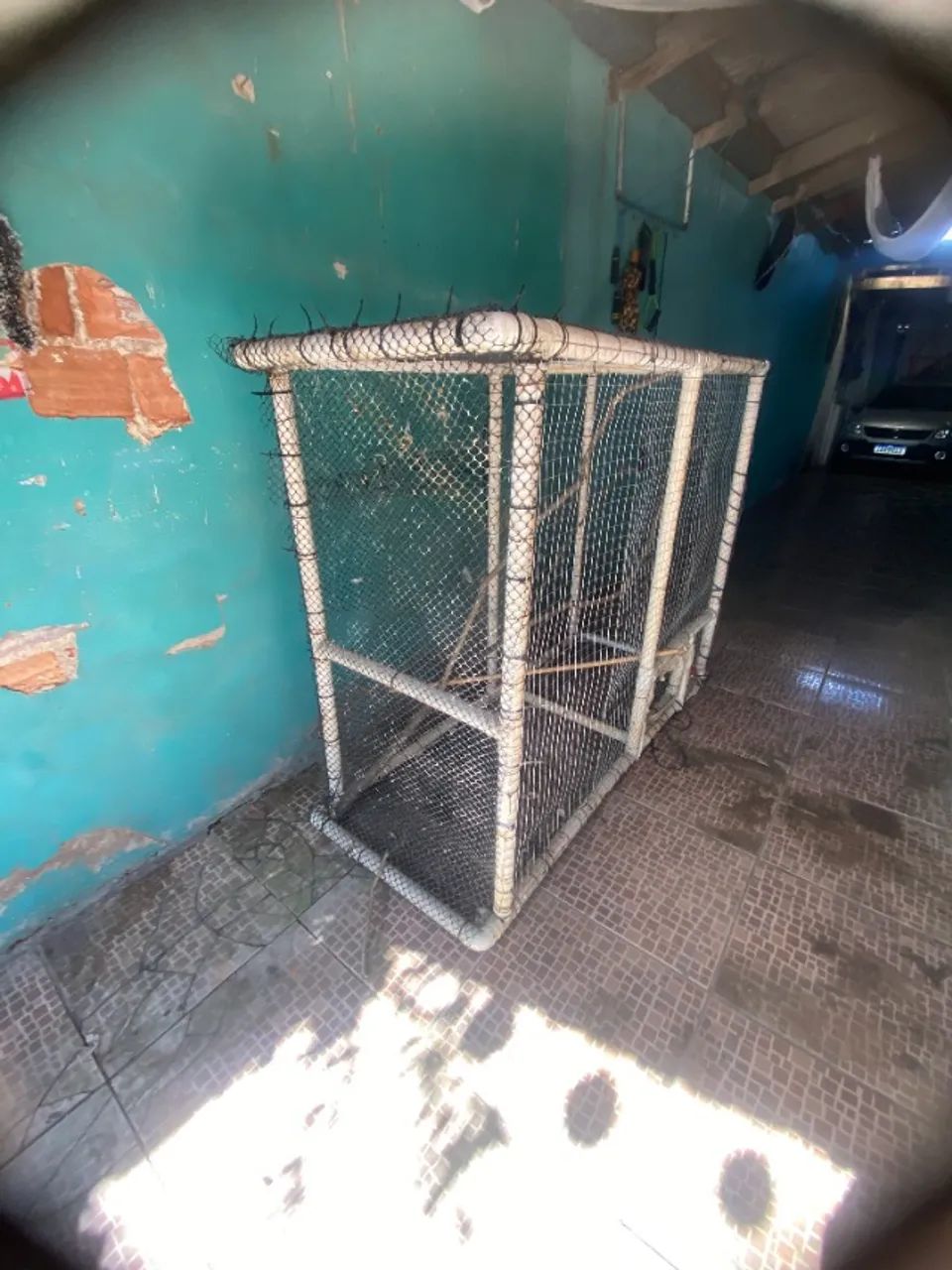 "Para- Despega- Gaiola grande de Cano Pvc tamanho 143 por 120 de - Foto 4