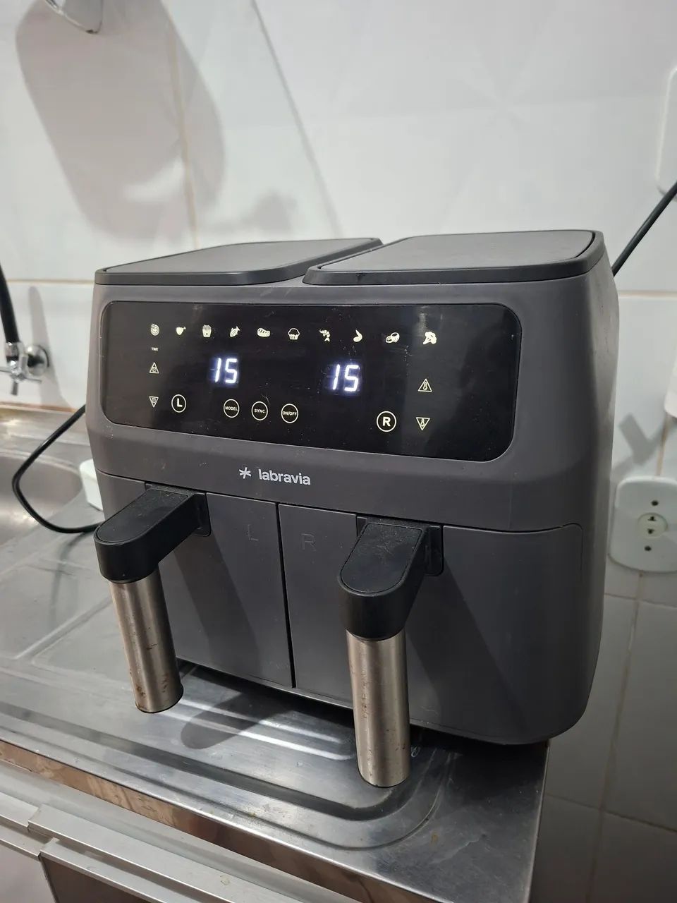 Air fryer Labravia 220v - Foto 3