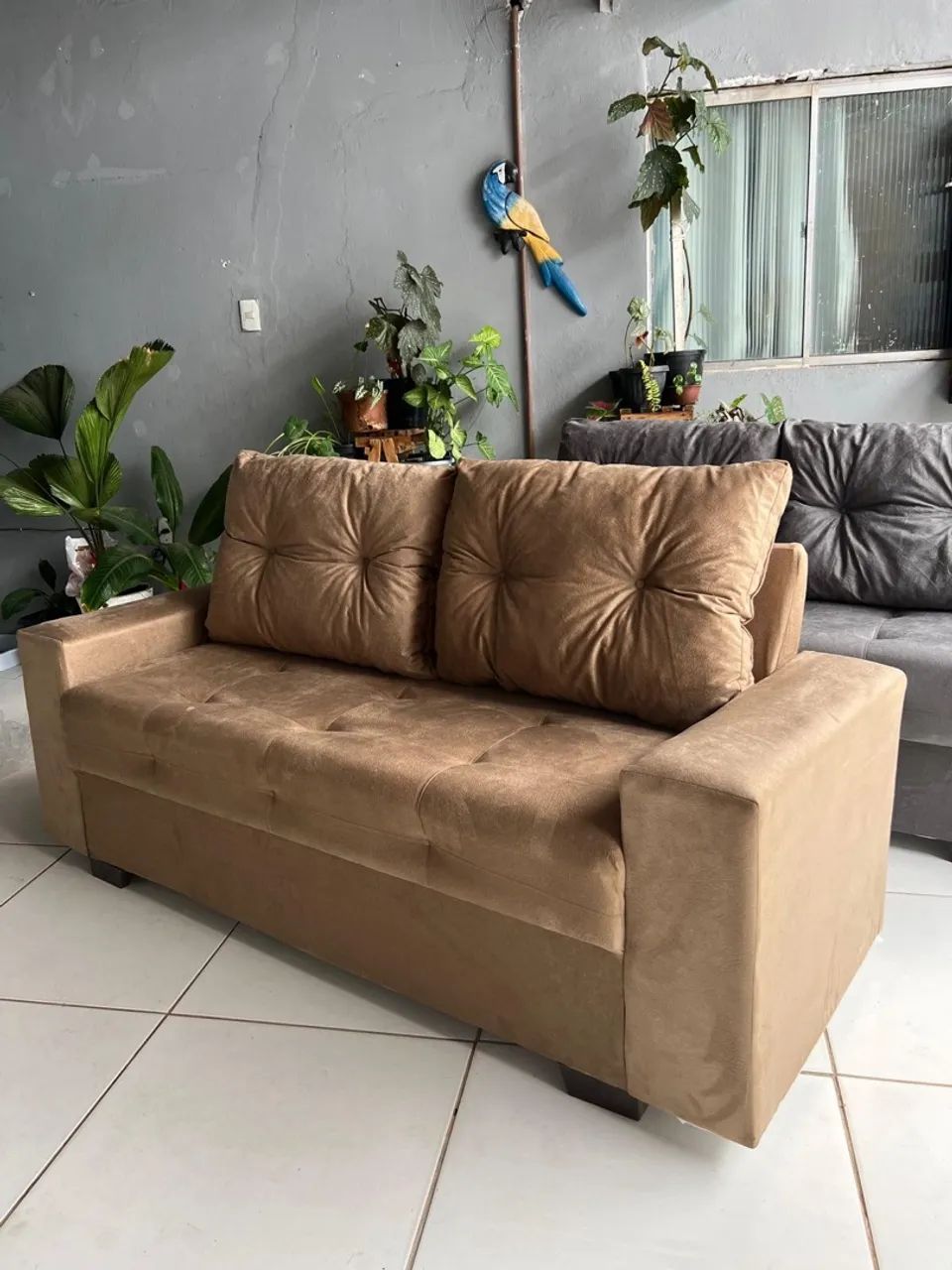 ofá Vitória 2 Lugares- Elegante e Confortável!