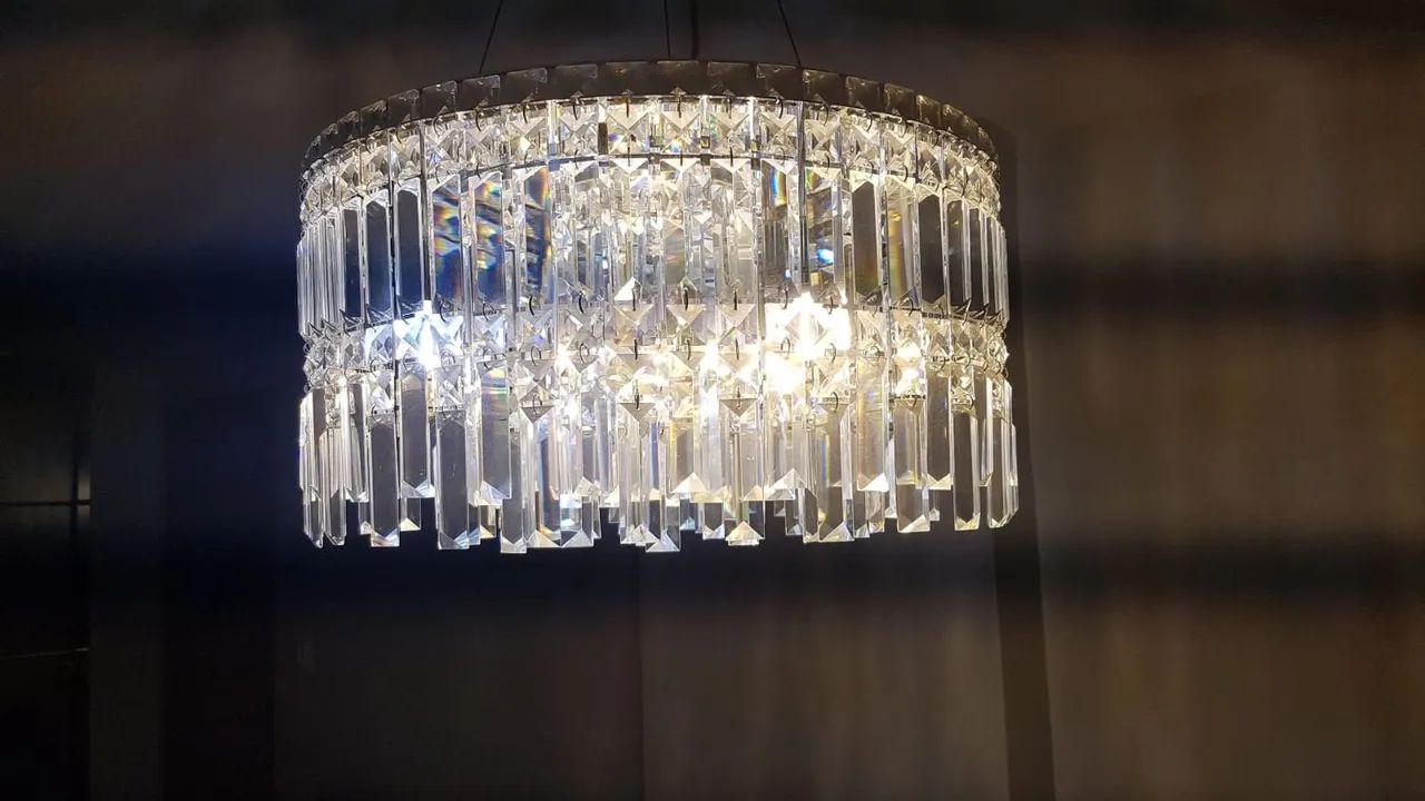 Lustre LED de teto 50cm