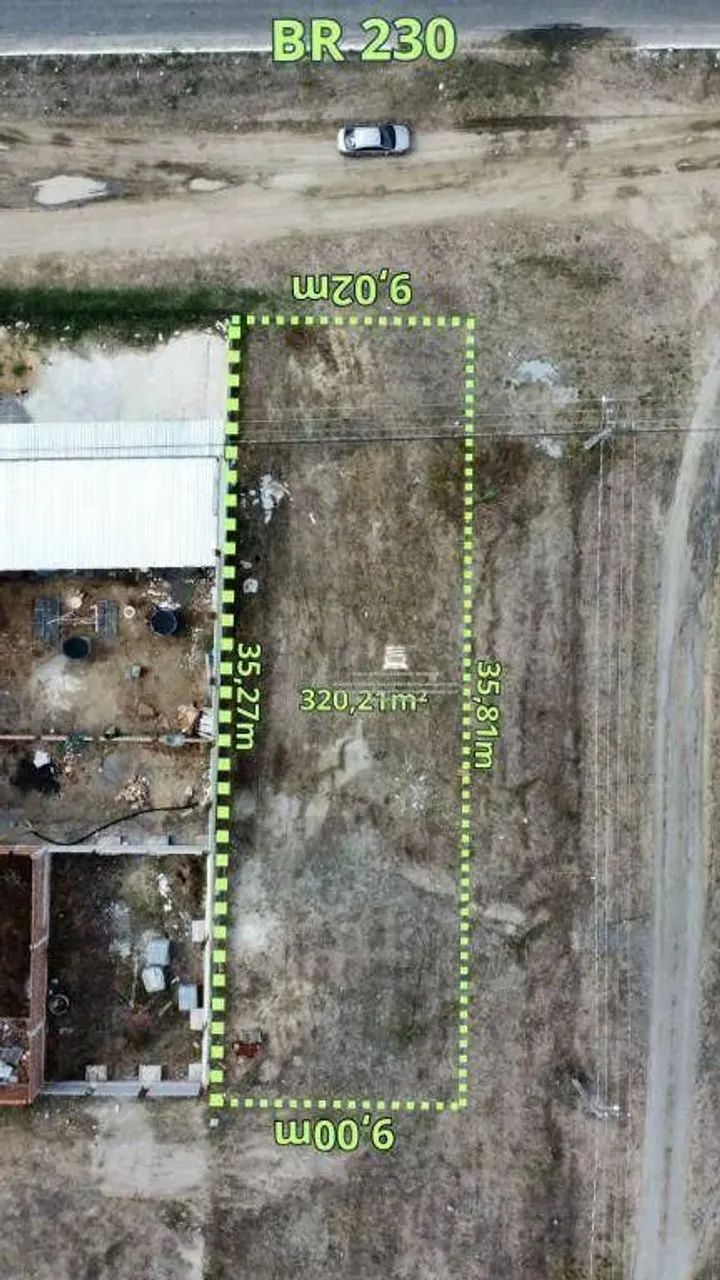 Terreno com 9 metros de frente para a BR 230 - Antes da PRF sentido JP . CG - Foto 6