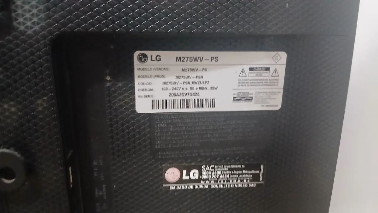 Tv/monitor LG 27,5 polegadas - Foto 2