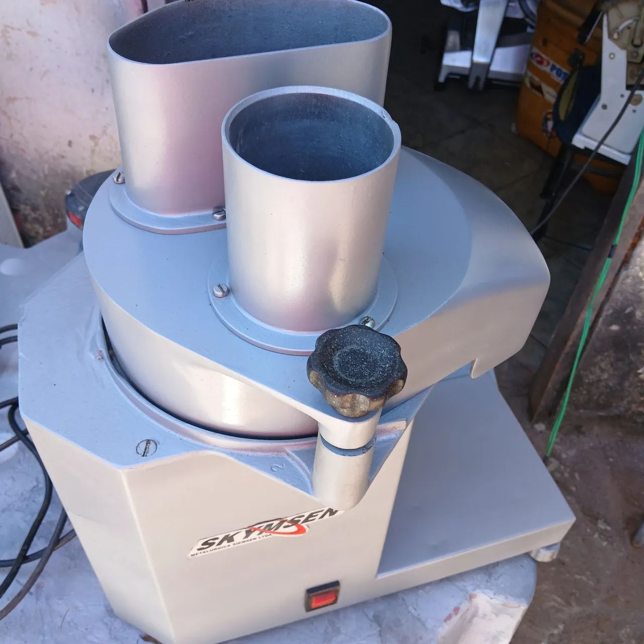 Processador de alimentos pa7 skymsen com 2 discos - Foto 4