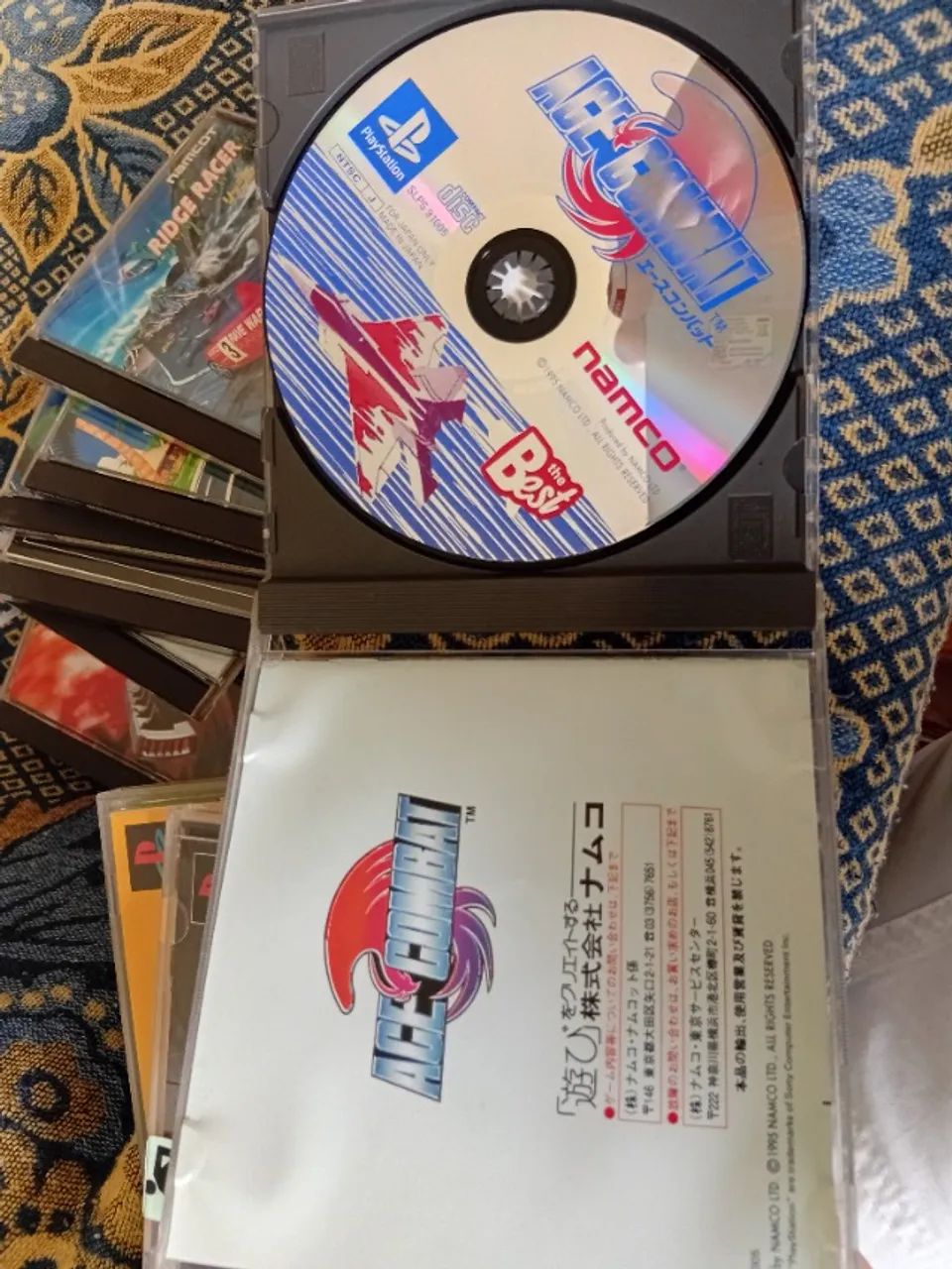 ACE COMBAT. PS1 ORIGINAL JAPONÊS  - Foto 3