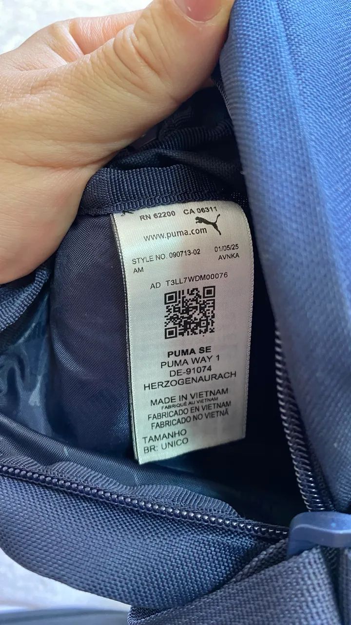 Bolsa Puma Original Preta - Pouco Usada e em Excelente Estado - Foto 2