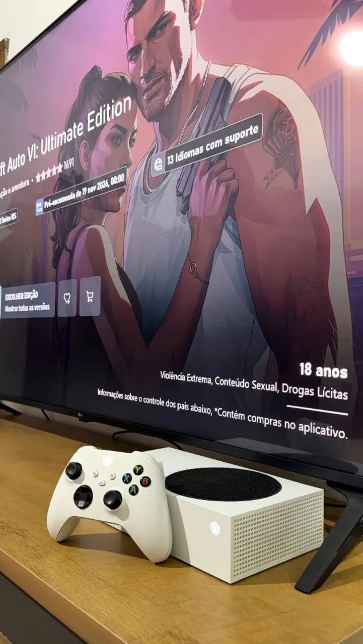 Xbox Series S - Em perfeito estado - Bom e barato - Foto 4