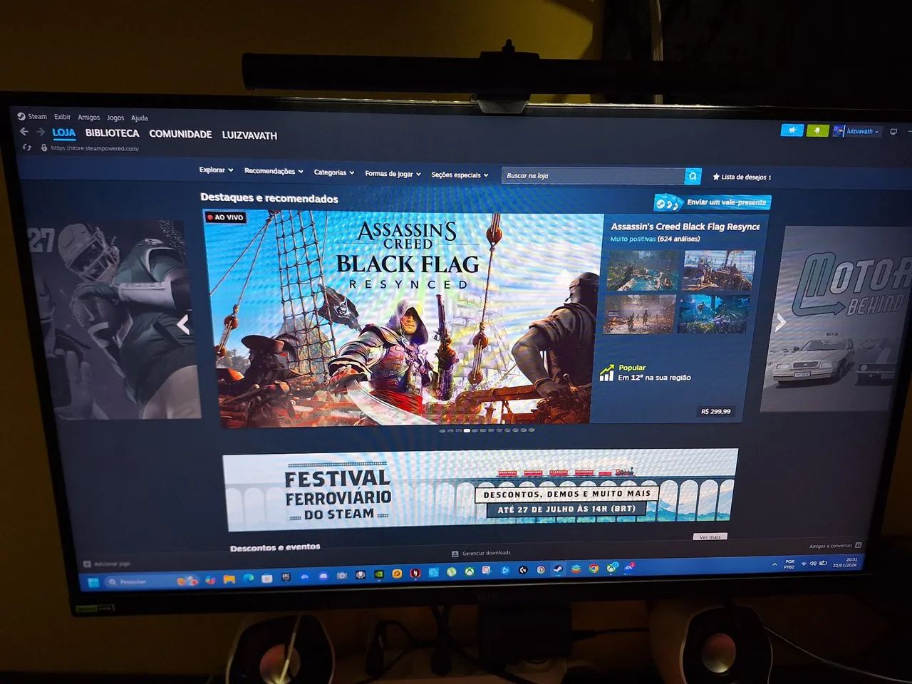 Monitor LG Ultragear 27 - 180hz 