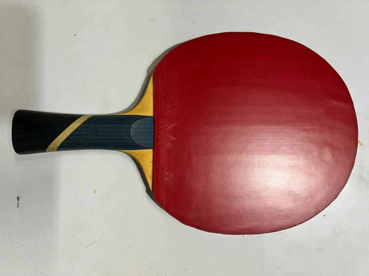 Raquete tênis de mesa montada Cornilou (Francesa)