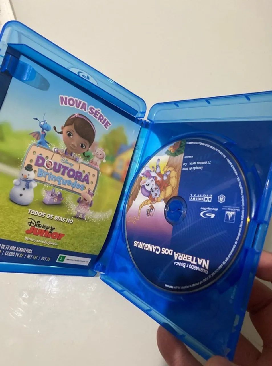 Blu-Ray Bernardo e Bianca na Terra dos Cangurus Disney Raro - Foto 3