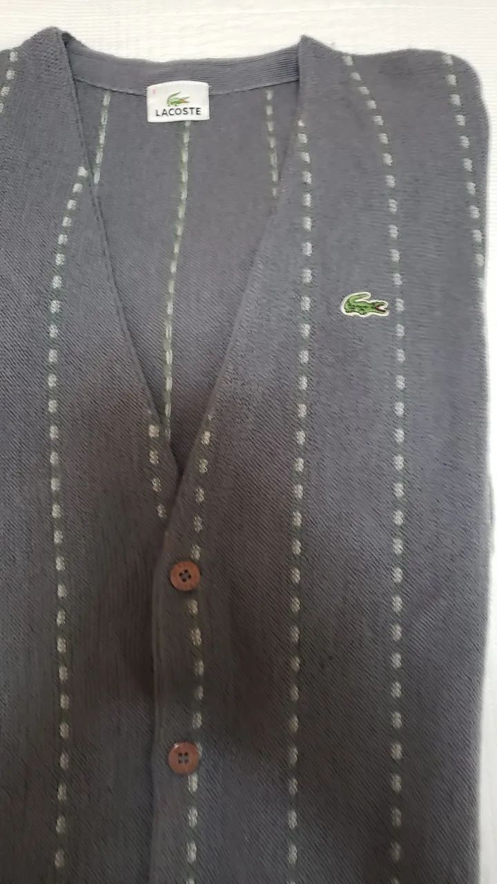 Casaco cardigan Lacoste GG - Foto 2