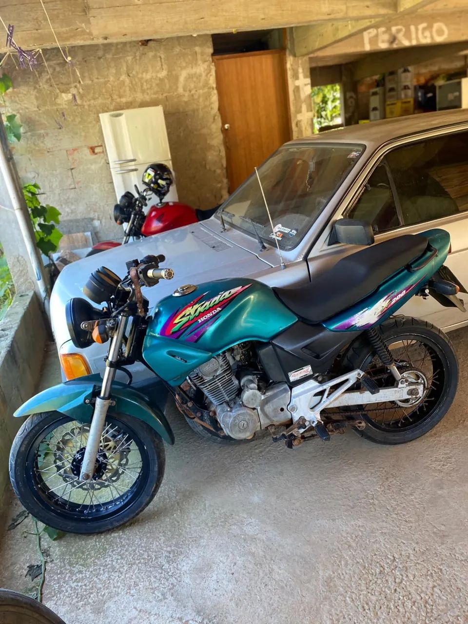 Cbx strada 200  em dia  - Foto 2