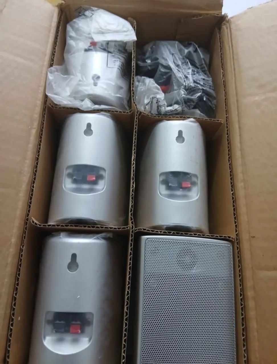 Kit 5 caixas de som satélite Powerpack 