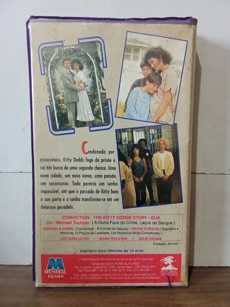 vhs filme em nome da honra legendado  - Foto 2