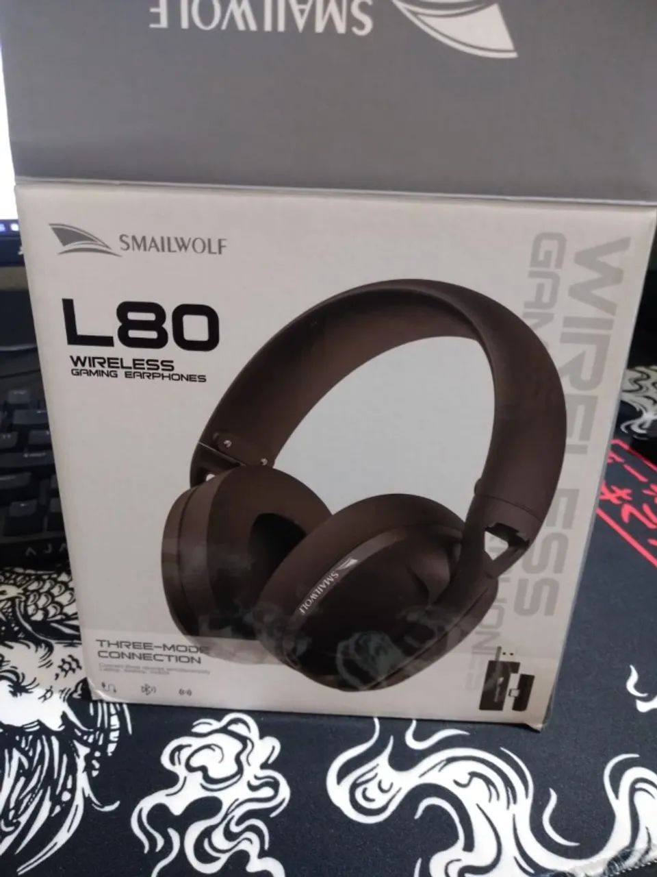 Headset sem fio SMAILWOLF L80 - Foto 2