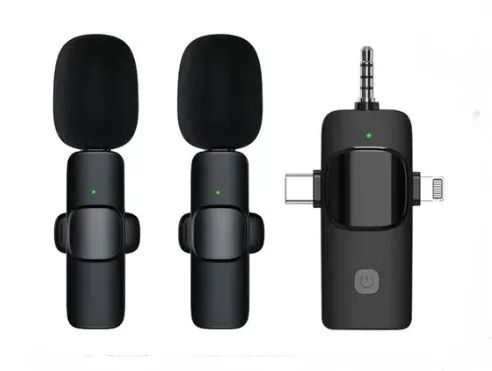 Microfone Lapela P2 IOS TipoC El-1836 K15 EletroMex - Foto 5