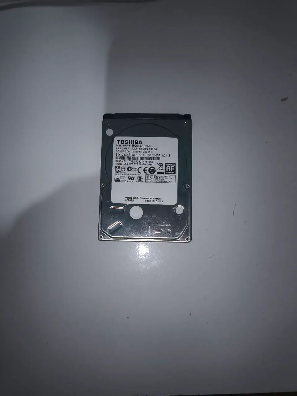 HD TOSHIBA 500GB