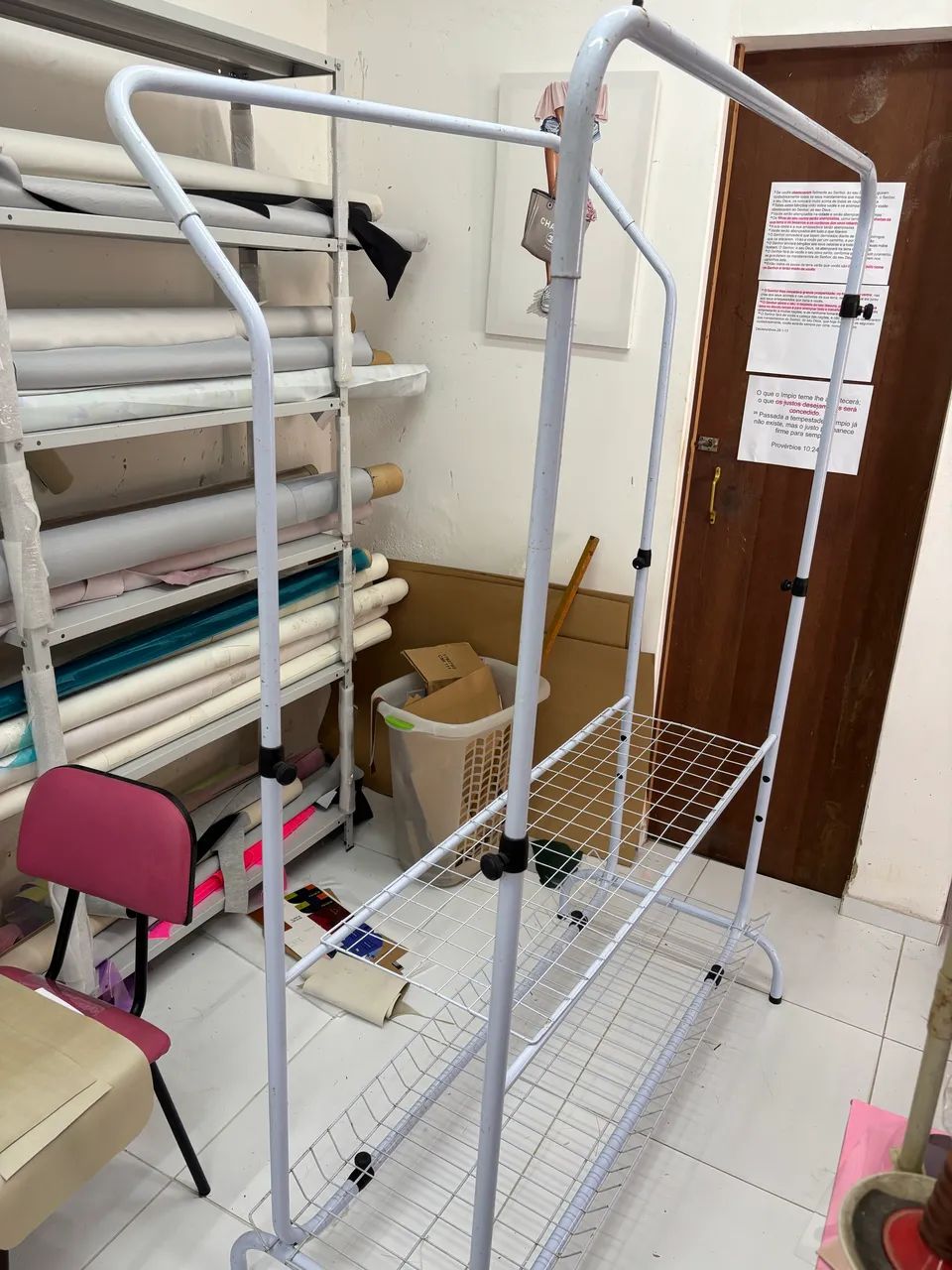 Arara para roupas dupla e robusta - Foto 3