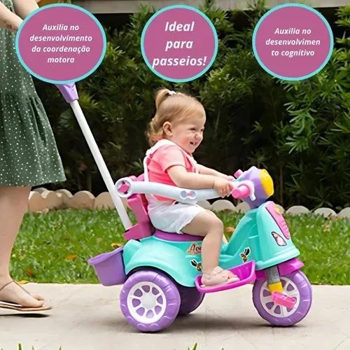 Triciclo infantil com pedal completo 