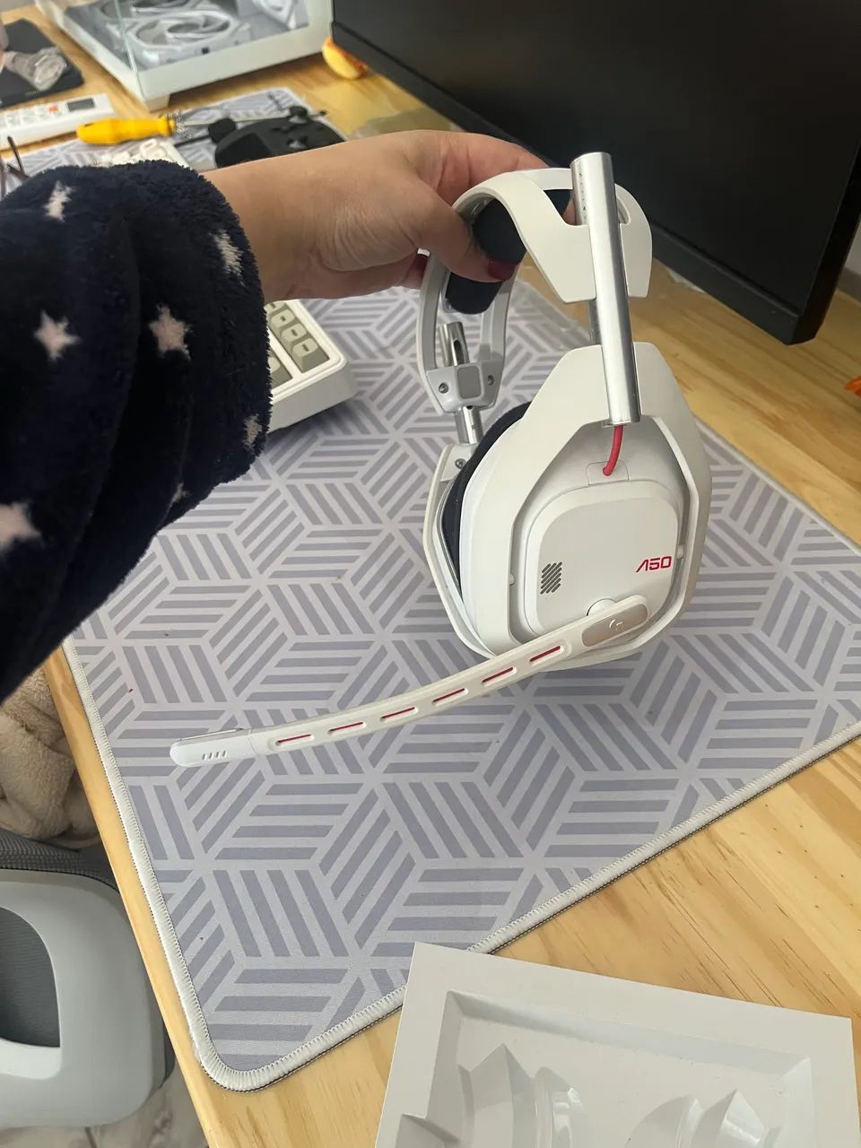 Logitech Astro A50 branco