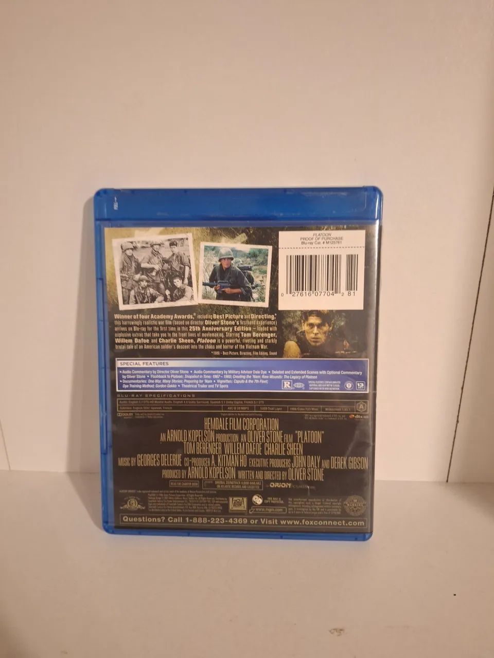 Blu Ray Filme Platoon - Foto 2