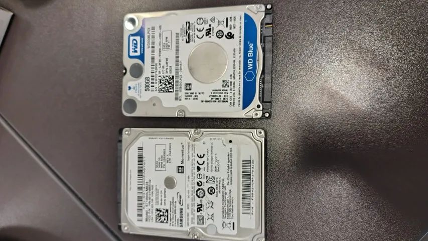 HD's de note (2,5 polegadas) - 1tb e 500gb