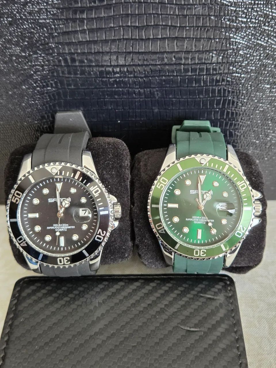 Relógios Diver Sanda Preto e Verde