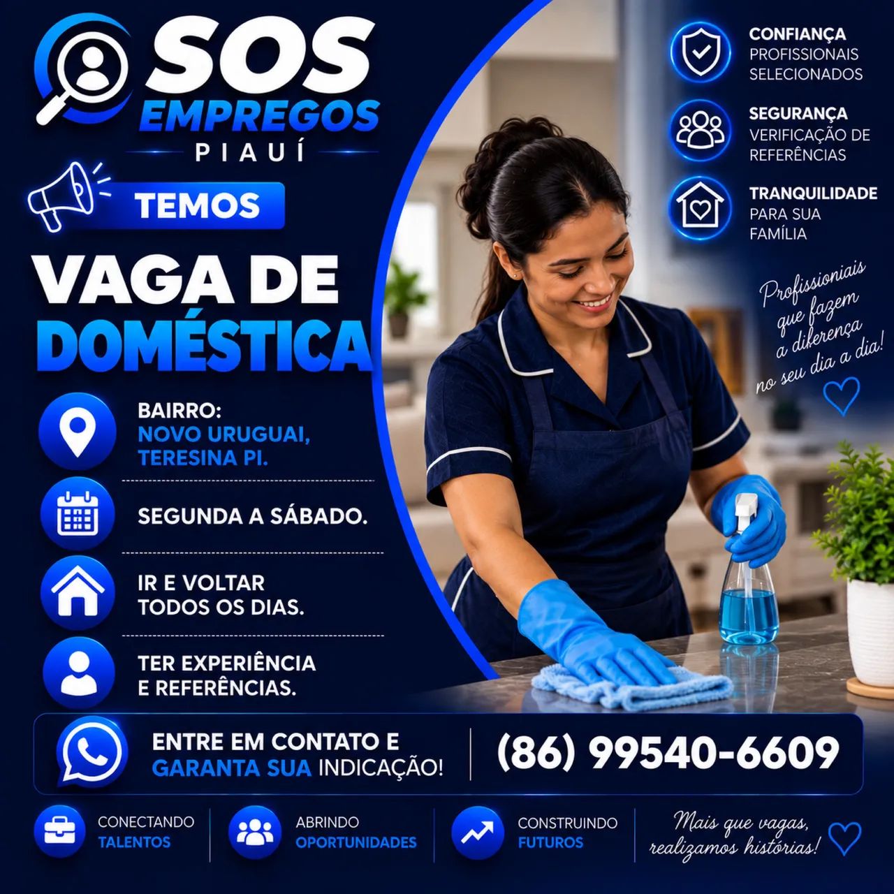 Vaga de Doméstica 
