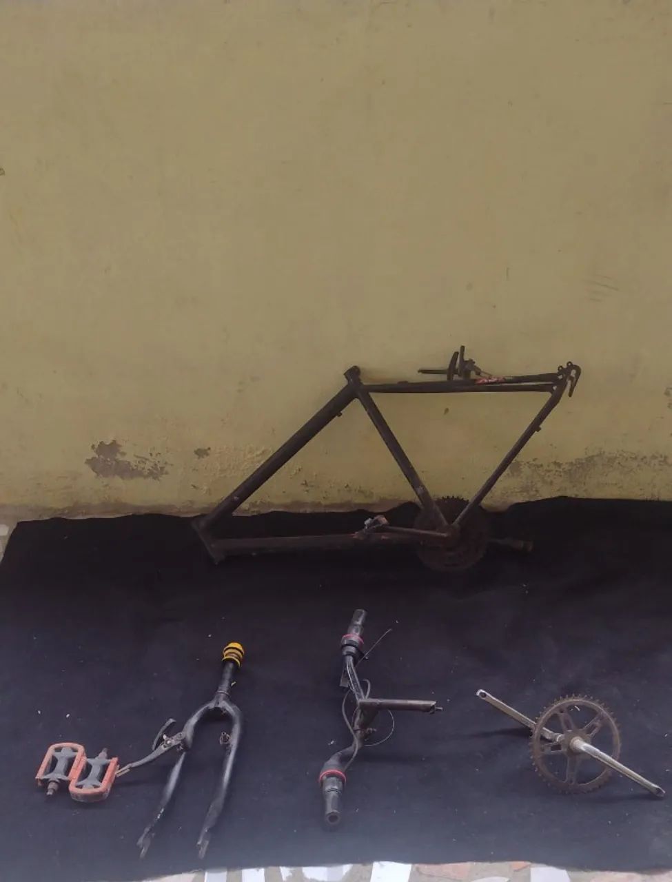 Peças de bicicletas diversas