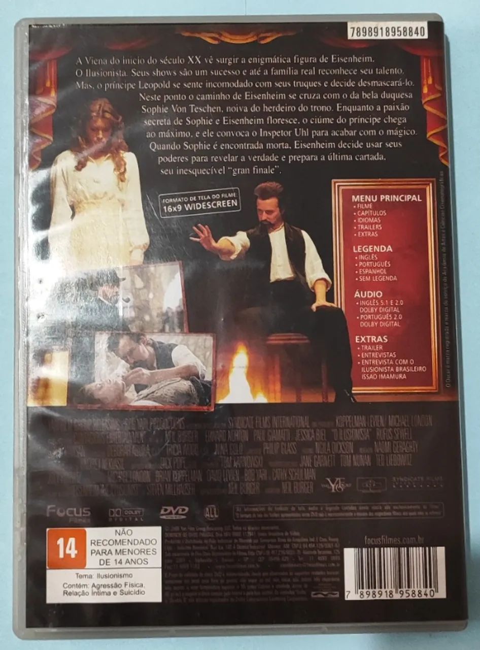 DVD O ILUSIONISTA - Foto 2