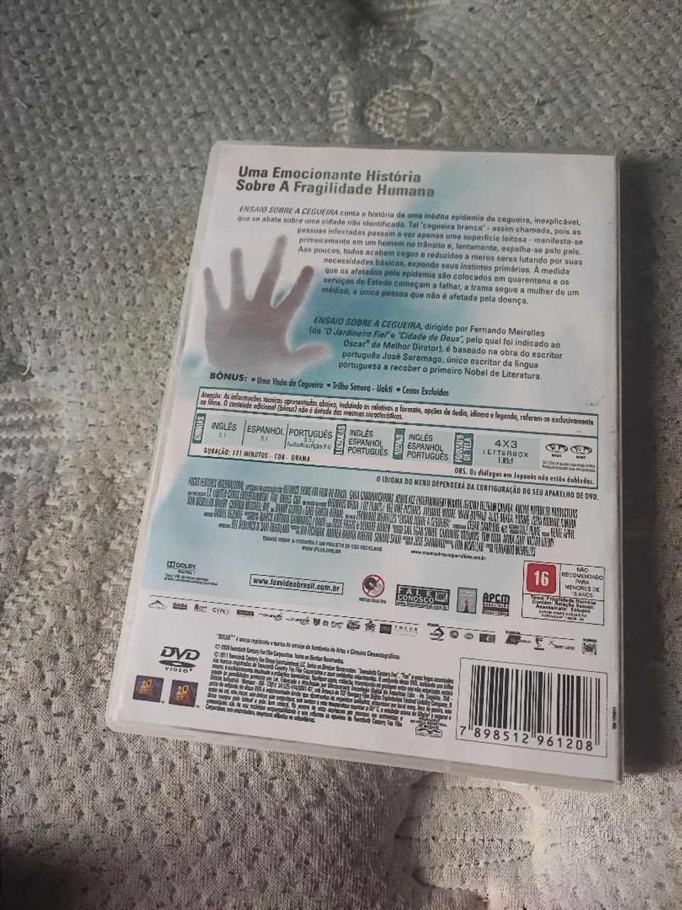 Dvd a cegueira  - Foto 3