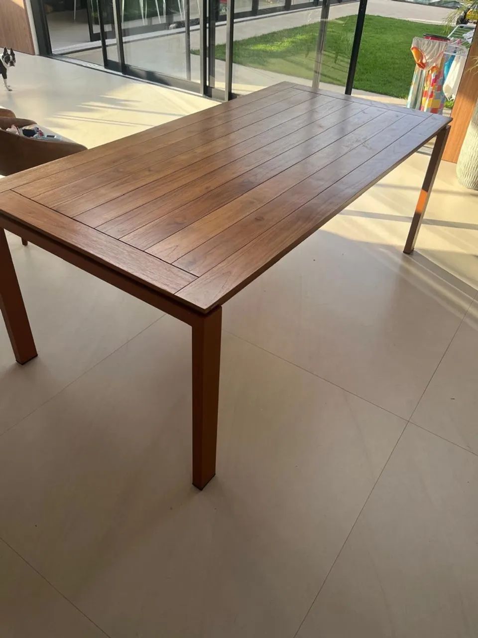 Mega promoção Mesa de luxo de madeira com 4 cadeiras da marca Sier  - Foto 4