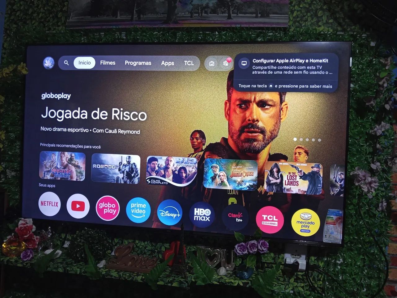 Tv 55 polegadas TCL nova zero  - Foto 3