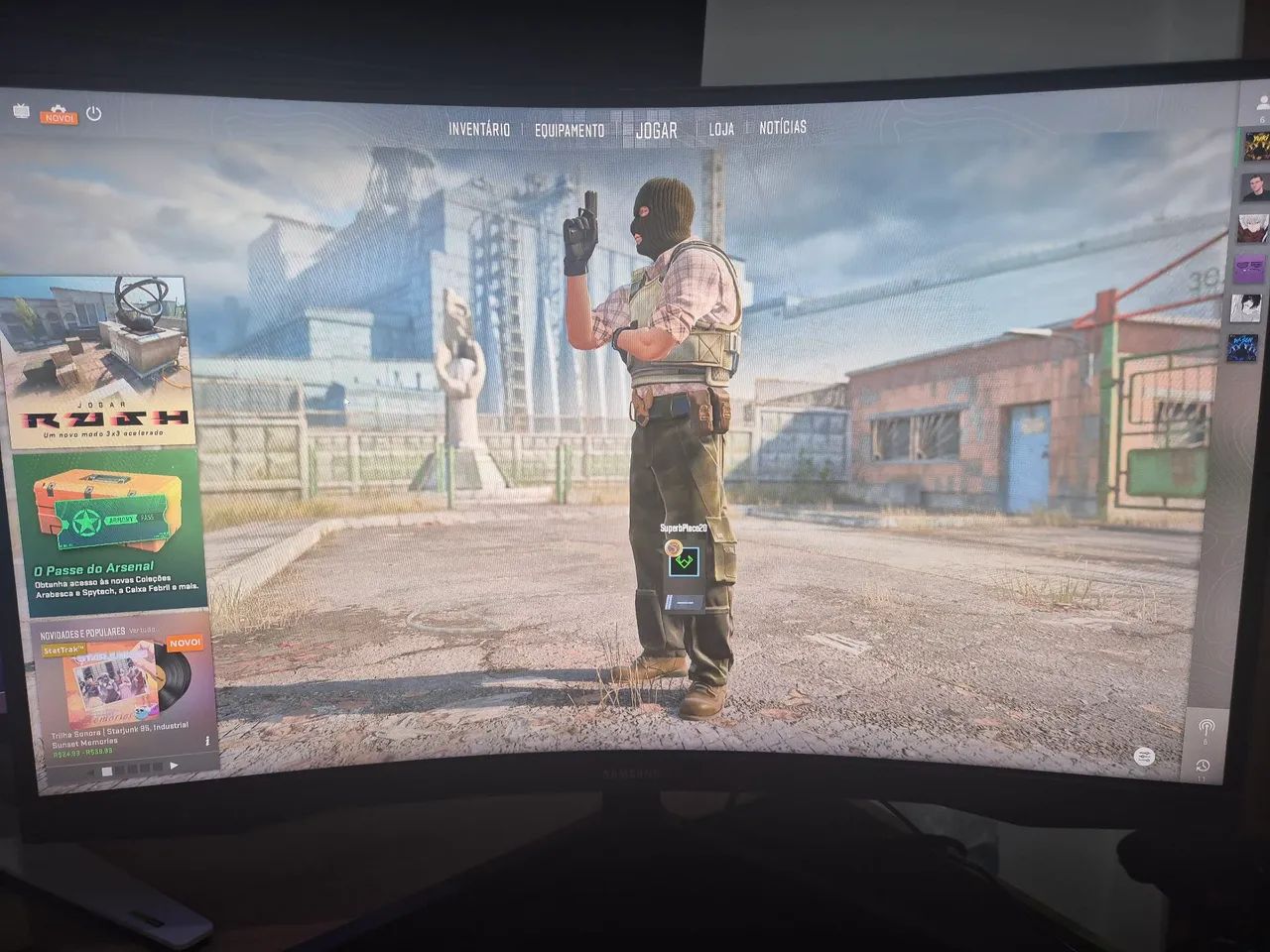 Monitor Gamer Samsung Odyssey G5, 27 polegadas Qhd. 165hz - Foto 2
