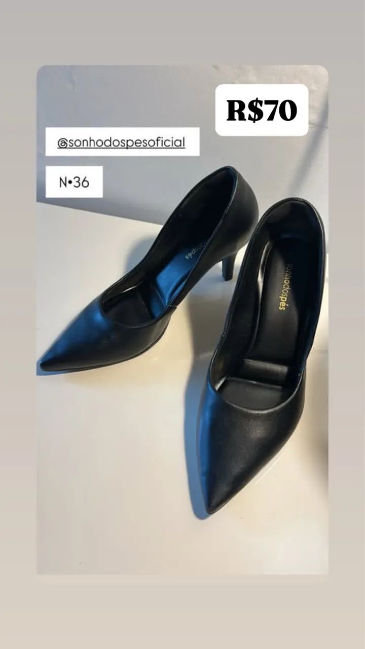 Scarpin Sonho dos Pés 