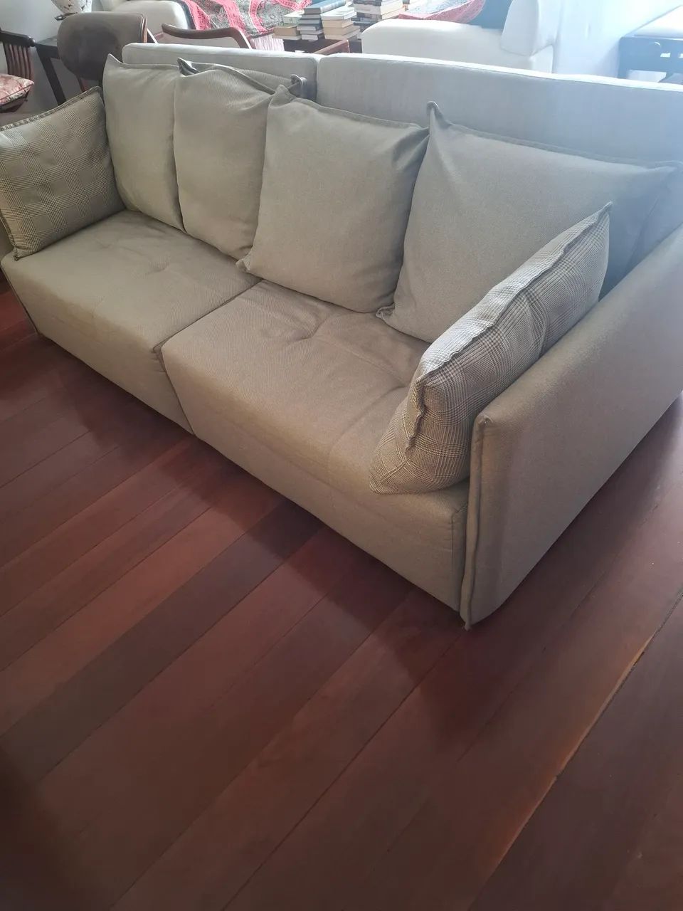 Sofá cama retrátil para sala de TV - Foto 2