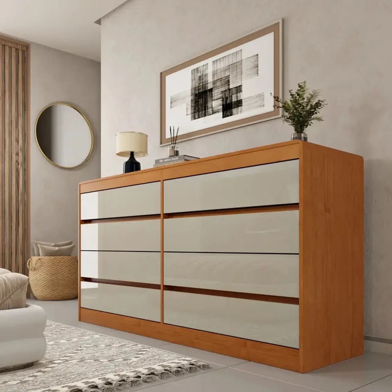 Comoda Espanha 8 Gavetas R$1199,99 - Foto 4